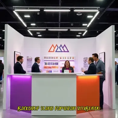 Backdrop Stand Pameran Situbondo